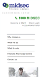 Mobile Screenshot of middsecurities.com.au